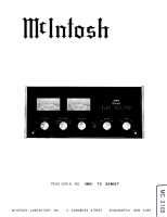 McIntosh MC-2105 - Service manual 